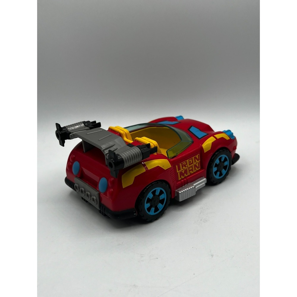 Marvel Iron Man's HOVER CAR Vehicle Super Hero Squad Loose Incomplete - Picture 5 of 14
